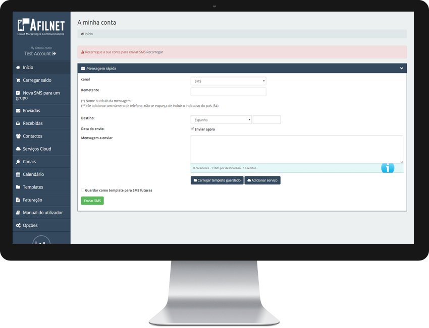 API - O melhor painel de controlo!